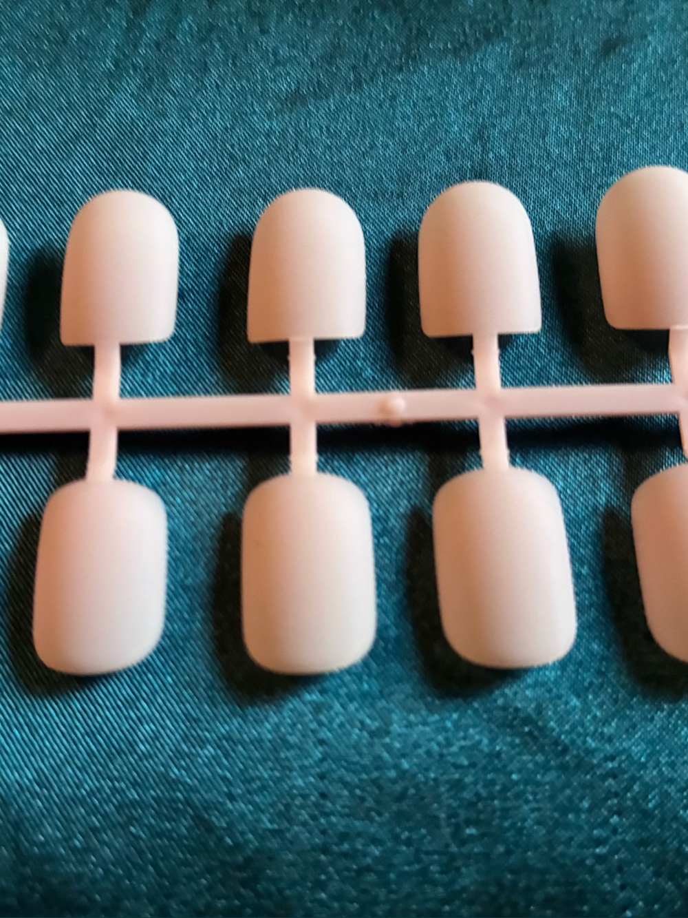 Unbranded Pink Press-On Nail Tips - Soft Pink Full-Cover Set